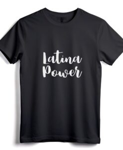 Latina Power T-Shirt Poder Latino Apparel  Lustige Familien-T-Shirts für Männer, Frauen und Kinder  Leichte, klassische Passform