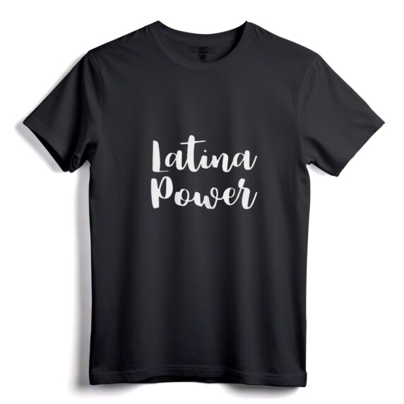 Latina Power T-Shirt Poder Latino Apparel  Lustige Familien-T-Shirts für Männer, Frauen und Kinder  Leichte, klassische Passform