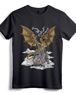 Steampunk Dragon Mechanical Gears Vintage T-Shirt - Retro Dragon Art Bekleidung mit mechanischem Design