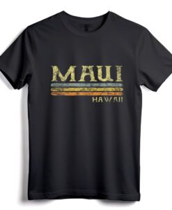 Vintage Maui Hawaii Geschenk Souvenir T-Shirt - Retro Classic Fit T-Shirt für Männer und Frauen