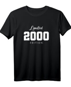 24 Jahre Jahrgang 2000 Limited Edition T-Shirt  Perfektes Geburtstagsgeschenk zum 24. Geburtstag