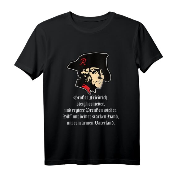 40. Geburtstag Friedrich II. T-Shirt - Historisches Preußen Design für Friedrich-Fans & Patriotische Feier