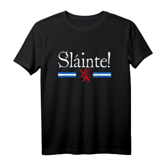 40 Geburtstag Schottland T-Shirt  Lustiges Geschenk für Schottland-Fans & Urlauber mit Flagge und Gälisch Sláinte