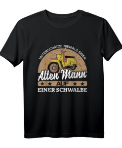 40 Geburtstag T-Shirt für Mofafahrer & Mopedliebhaber  Lustiges DDR-Nostalgie Shirt für Ostdeutsche Zweitakter Fans