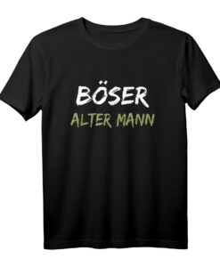 40. Geburtstag T-Shirt für Opas - Böser alter Mann mit Sarkasmus, Motorclub & Biker Design