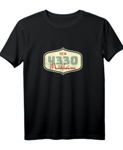 4330 Mülheim - Alte Postleitzahl Retro T-Shirt für Heimatliebhaber, Nostalgie & Stadtbezug
