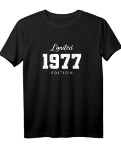 47 Jahre Jahrgang 1977 Limited Edition T-Shirt  Geschenkidee zum 47. Geburtstag für Sammler und Geburtstagskinder