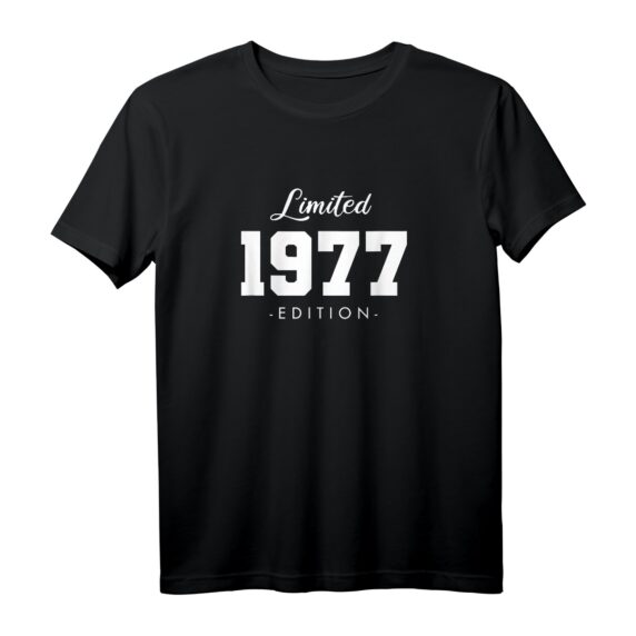 47 Jahre Jahrgang 1977 Limited Edition T-Shirt  Geschenkidee zum 47. Geburtstag für Sammler und Geburtstagskinder