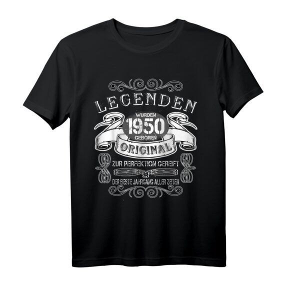71. Geburtstag Geschenk - Vintage T-Shirt für Jahrgang 1950, perfekte Dekoration & Outfit für Damen und Herren