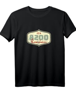8200 Rosenheim - Alte Postleitzahl Retro T-Shirt - Nostalgisches Stadtgeschenk für Lokalpatrioten
