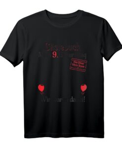 9 Jahre Gästeliste T-Shirt für Jungen und Mädchen  Lustiges Geburtstagsoutfit & Gästebuch für die 9. Geburtstagsparty