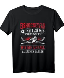 Alter Mann beim Eishockey - Rentner Eishockey T-Shirt mit Spruch für Eishockeyspieler & Fans