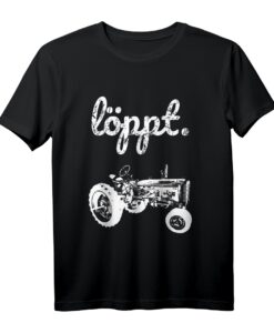 Alter Trecker Landwirt T-Shirt mit plattdeutschem Spruch - Perfektes Geschenk für Norddeutsche Landwirte, Landjugend und Traktorliebhaber zu Weihnachten & Geburtstag
