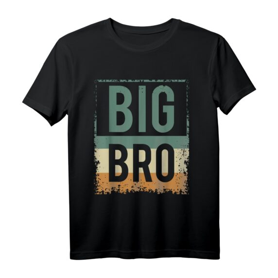 Big Bro - Älterer Bruder T-Shirt | Perfektes Geschenk für große Brüder zu Weihnachten, Geburtstag & als Partnerlook