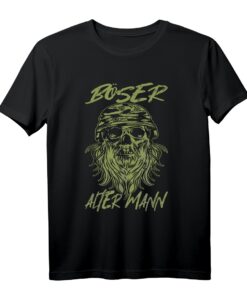 Böser Alter Mann Papa & Opa Männer T-Shirt  Lustiges Geschenk für Geburtstag, Vatertag & Jubiläum
