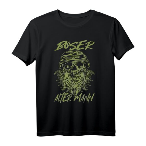 Böser Alter Mann Papa & Opa Männer T-Shirt  Lustiges Geschenk für Geburtstag, Vatertag & Jubiläum