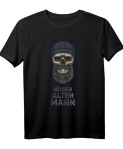 Böser alter Mann Spruch lustig Opa Geschenk T-Shirt  Humorvolles Männergeschenk für Geburtstag, Weihnachten & besondere Anlässe