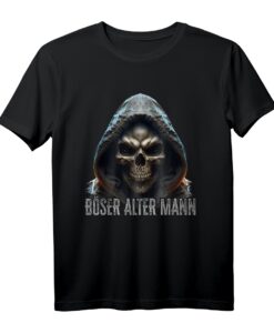Böser Alter Mann T-Shirt  Lustiges und Cooles Design für Herren, Perfekt als Geschenk und Alltagslook