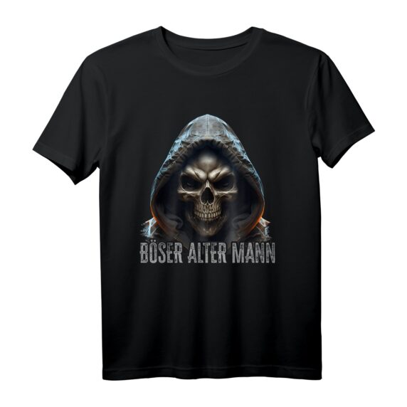Böser Alter Mann T-Shirt  Lustiges und Cooles Design für Herren, Perfekt als Geschenk und Alltagslook