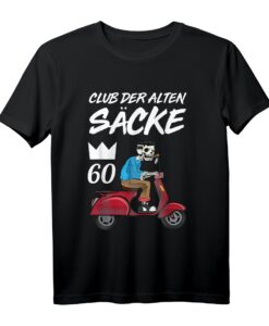 Club der alten Säcke 60 Geburtstag T-Shirt  Lustiges Geschenk für die sechzigste Geburtstagsfeier, ideal für Vater, Onkel und Freunde