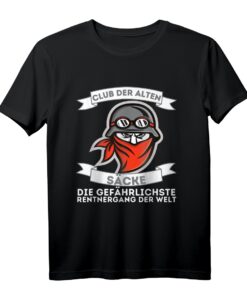 Club der alten Säcke - Motorrad Biker T-Shirt als Geschenk für Motorradfahrer zum Geburtstag oder Weihnachten