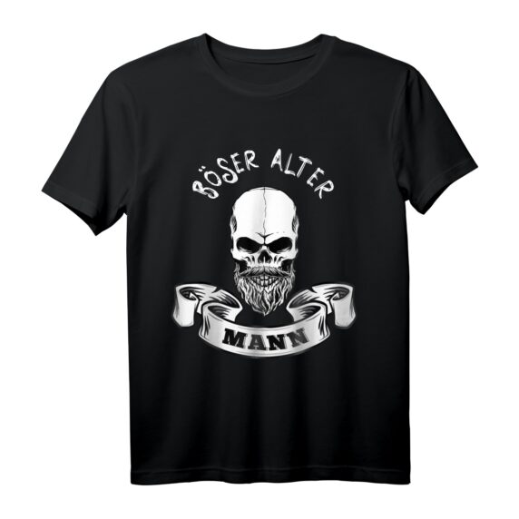 Herren Böser alter Mann - Coole lustige Geschenkidee für Männer zum Geburtstag, Weihnachten, Vatertag & Rentenbeginn