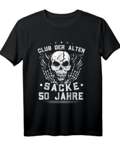 Herren Club der alten Säcke lustiges 50. Geburtstag T-Shirt  Witziges Geschenkidee für Männer zum 50. Geburtstag