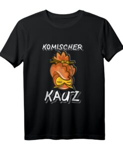 Komischer Kauz Alter Mann Opa Papa Eule T-Shirt - Lustiges Geschenk für Papa, Opa & Freunde mit schwarzem Humor