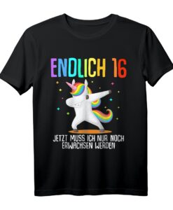 Lustiges 16. Geburtstag T-Shirt für Jungen & Mädchen - Geschenk & Deko für Teenager, 16. Geburtstag 2008