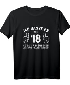Lustiges 18. Geburtstag Geschenk für Frau & Mann - Vintage Retro T-Shirt für den besonderen Jahrgang & Überraschungsidee