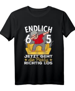Lustiges 65. Geburtstag T-Shirt für Männer - Opa Design für den runden Geburtstag, perfekte Geschenkidee für den 65. Geburtstag