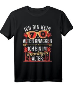 Lustiges 70er Geburtstag T-Shirt für Männer  Humorvolles Design für den 70. Geburtstag, Opa und Rentner