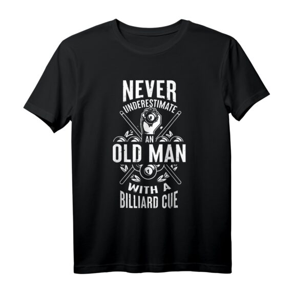 Lustiges Billard T-Shirt mit Spruch für alte Männer  Perfektes Geschenk für Billardfans, Turniere & Training