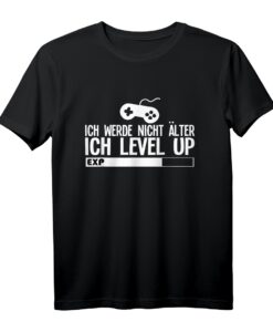 Lustiges Gamer Ich Werde Nicht Älter Gaming Videospiele T-Shirt  Perfekt als Geschenk für Gamer, Nerds und Zocker mit Humor
