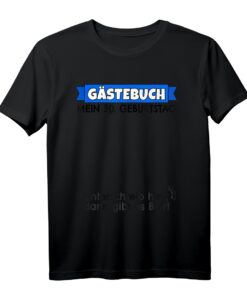 Lustiges Gästebuch zum 50. Geburtstag für Männer & Frauen - 50er Design, Unterschriftenbuch & T-Shirt für den runden Geburtstag