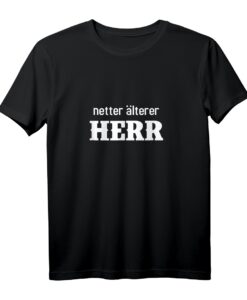 Netter älterer Herr T-Shirt  Lustiges Geburtstagsgeschenk für Männer zum 60. Geburtstag, Senioren & reife Männer