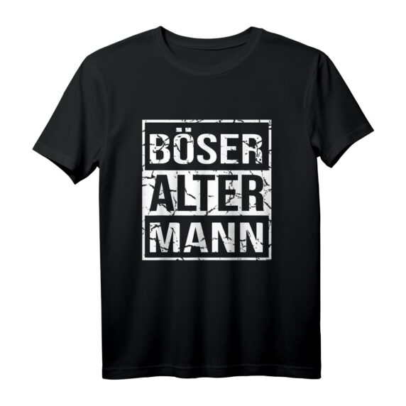 Opa Großvater Sarkasmus Biker Rocker 40. Geburtstag T-Shirt - Lustiges Geschenk für Männer mit Humor