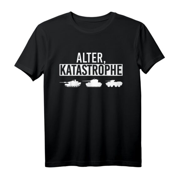 Panzer Meme fun Retro Handwerker Freunde Alter, Katastrophe - Lustiges Geschenk für Handwerker und Freunde