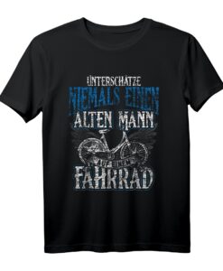 Radfahrer Geschenk Alter Mann Vatertag Bike Fahrrad T-Shirt  Perfektes Geschenk für Radliebhaber, Opas, Väter & Radfahrer zu Weihnachten & Geburtstag