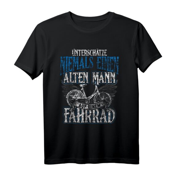 Radfahrer Geschenk Alter Mann Vatertag Bike Fahrrad T-Shirt  Perfektes Geschenk für Radliebhaber, Opas, Väter & Radfahrer zu Weihnachten & Geburtstag