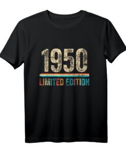 Vintage 1950 Limited Edition T-Shirt - Perfektes 70. Geburtstagsgeschenk für Mama, Papa, Eltern, Geschwister & Großeltern