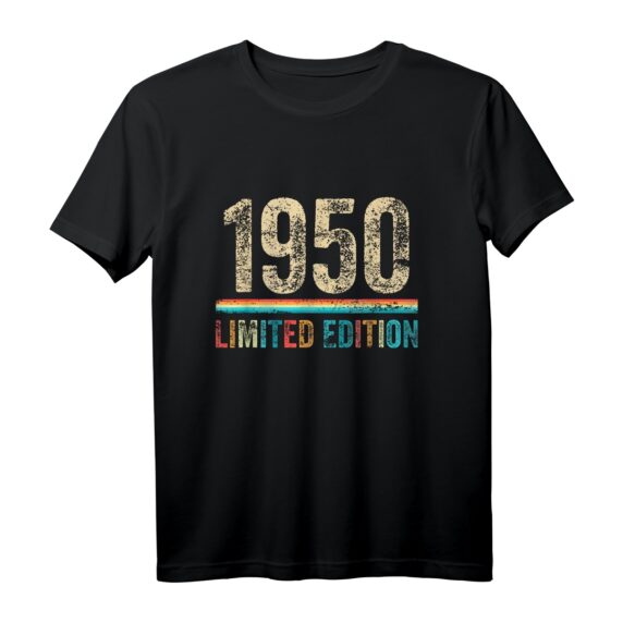 Vintage 1950 Limited Edition T-Shirt - Perfektes 70. Geburtstagsgeschenk für Mama, Papa, Eltern, Geschwister & Großeltern