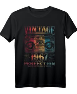 Vintage 1967 Limited Edition 55 Jahre alt Geburtstag T-Shirt  Perfektes Geschenk für Jungen, Mädchen, Männer & Frauen zum 55. Jubiläum