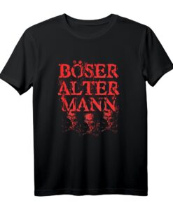 Vintage Totenkopf | Alter Mann | Böser alter Mann T-Shirt  Perfektes Geschenk für Opa, Großvater & echte Kerle zum Geburtstag