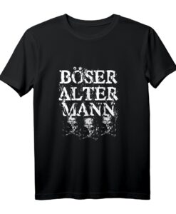 Vintage Totenkopf Langarmshirt für Männer  Cooles Geschenk für Opa, Großvater & echte Kerle zum Geburtstag