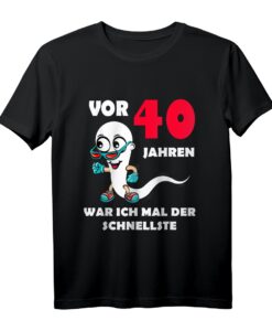Witziges 40. Geburtstag T-Shirt für Männer  Das perfekte Partyoutfit & Geschenk für den 40. Geburtstag mit Humor